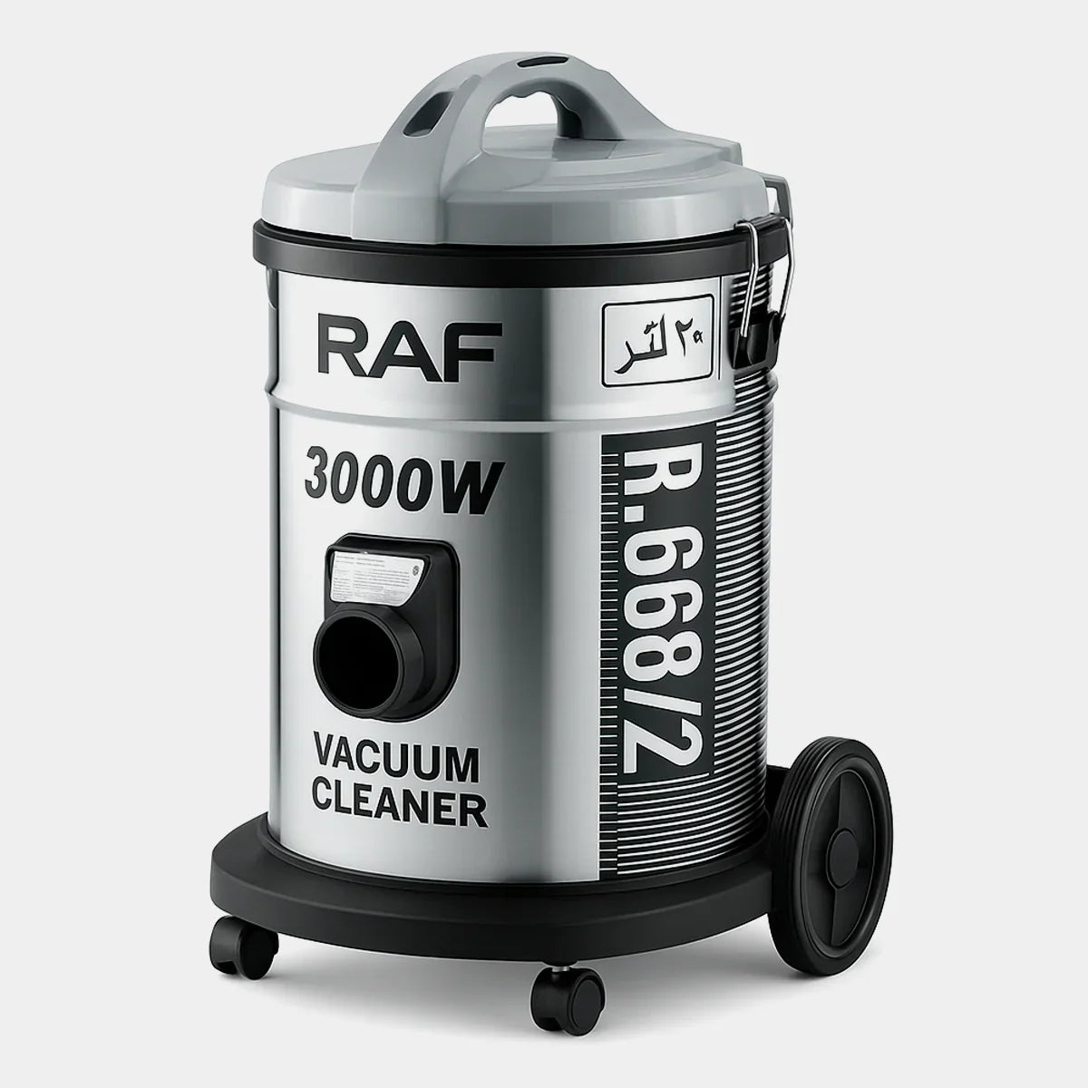 Industrijski suvo-mokri usisivač RAF 3000w